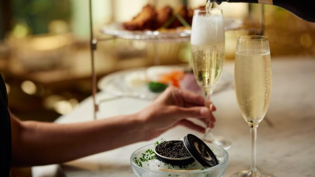 A Wine & Caviar Pairing